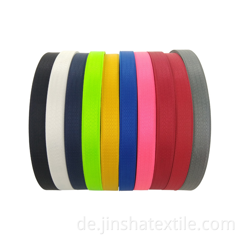 15 mm 18 mm 20 mm 22 mm farbenfrohe benutzerdefinierte Nylon -Gurtbandgurt -Gurtband